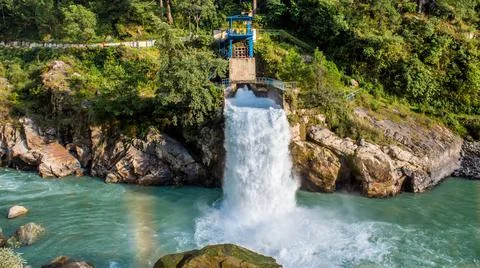 The Maneri Dam Stock Photos