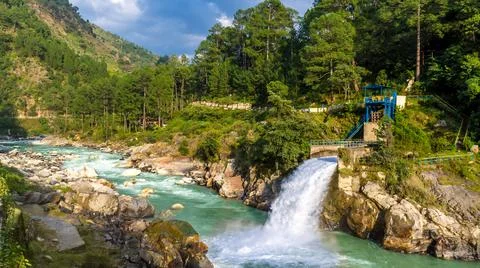 The Maneri Dam Stock Photos