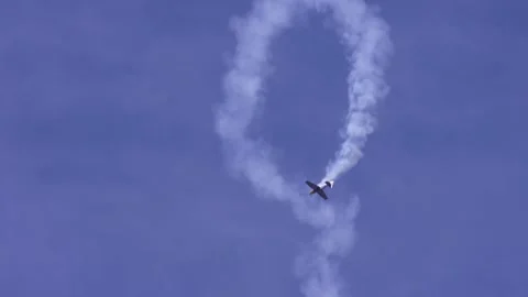 Maneuver Aircraft Stock Footage 270396739