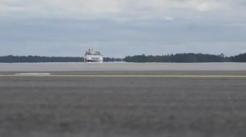 Maneuvering area Stock Footage 39585890