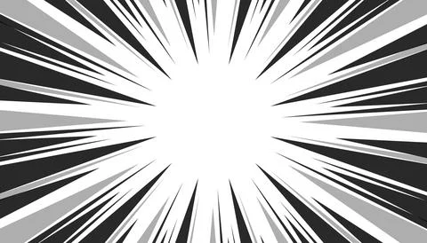 Manga comic background blank template Stock Illustration