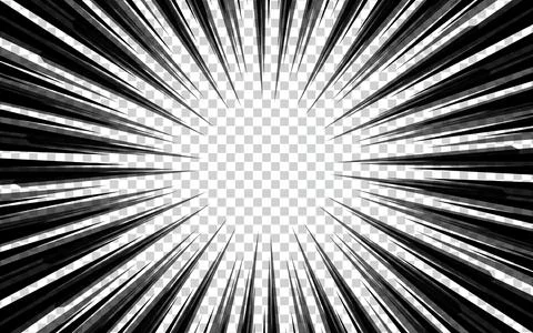 Manga Comic Background Design Template. Vector illustration. Illustrazione stock