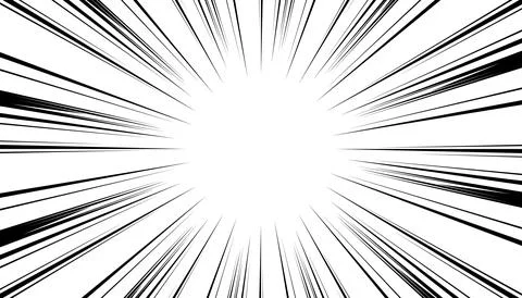 Manga comic background with halftone flash and circle texture. black and wh.. Stock Illustration