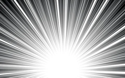 Manga comic background with halftone texture. Black and white vector illust.. Illustrazione stock