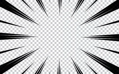 Manga comic book abstract background with black and white halftone effect. Illustrazione stock
