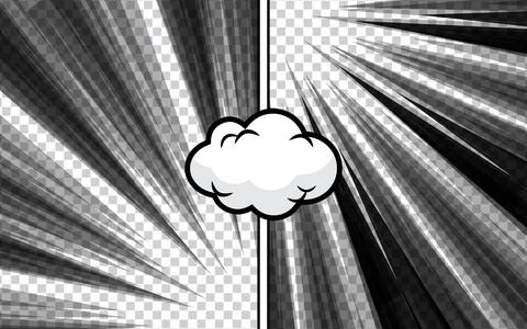 Manga comic book versus black and white background. Pop art style vector il.. Illustrazione stock