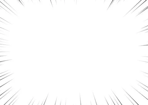 Manga focus speed lines for comic effect vector background illustration 库存插图