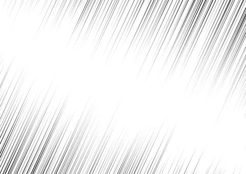 Manga focus speed lines for comic effect. Stock Illustration