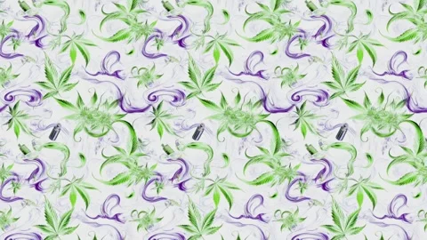 Manga Hemp Flow – Vertical Motion Stock-Footage 306471527