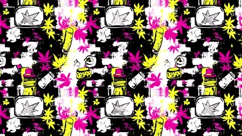 Manga Hemp Slide – Horizontal Motion Stock-Footage 306469907