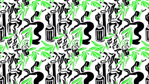 Manga Hemp Vortex – Vertical motion Video stock 306482055