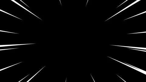 Manga Style Speed Lines Dynamic Motion Graphic. 動画素材 337018591
