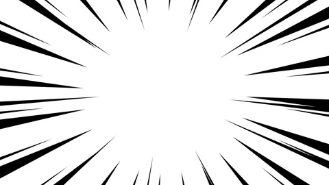 Manga Style Speed Lines Dynamic Motion Graphic. 動画素材 337018654