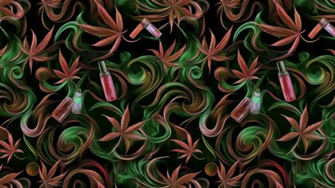 Manga Weed Drift – Diagonal Motion Stock Footage 306470364
