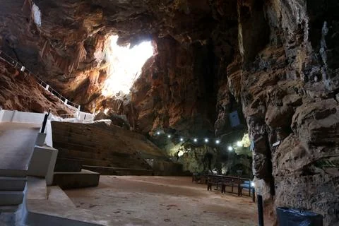 Mangabeira cave Stock Photos