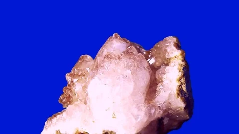 Manganese sphere revolves around as a decoration Video stock 86518694