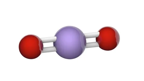 Manganese(IV) oxide. Seamless loop. White background. Stock Footage 153663252