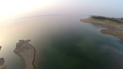 Mangla Lake AJK Video stock 77280935