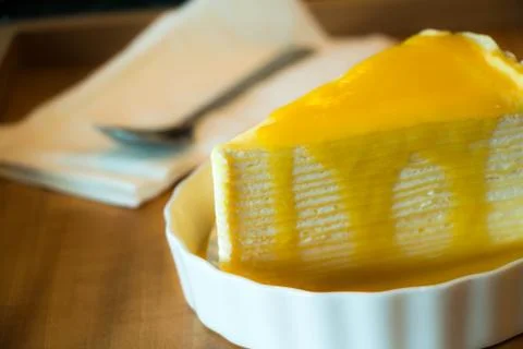 Mango cake Stock Photos