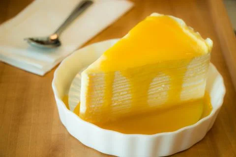 Mango cake Stock Photos
