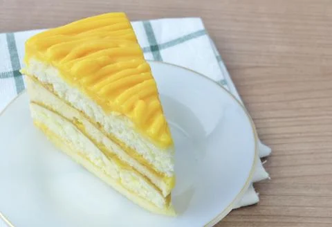 Mango Cake Stock Photos