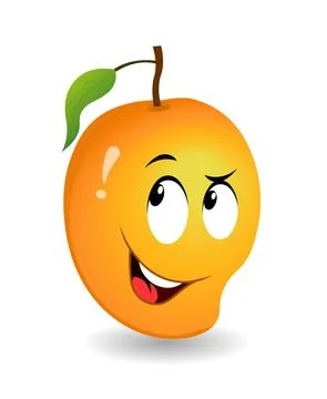 Mango cartoon Stock Illustration