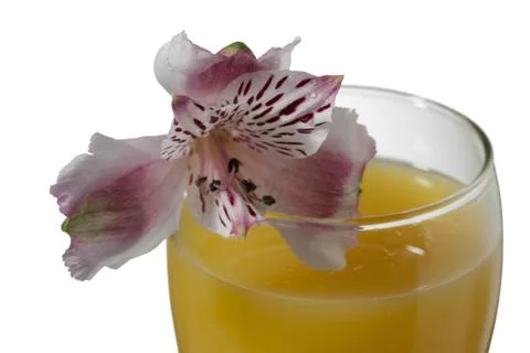 Mango cocktail drink Stock Photos