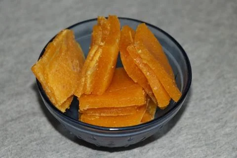 Mango dish made in summer Stock Photos
