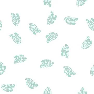 Mango dried fruit glyph seamless pattern 스톡 일러스트