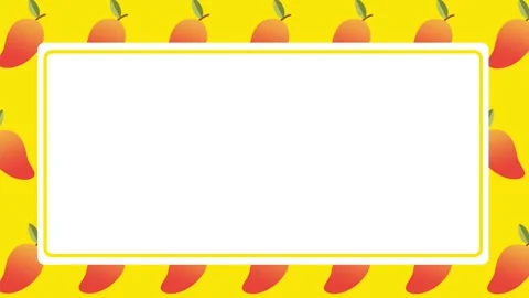 Mango Frame Display Stock Footage 335631351