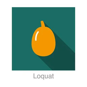 Mango fruit flat icon, vector illustration Stock-Illustration