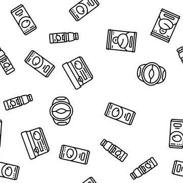 Mango fruit fresh leaf yellow vector seamless pattern Stock Illustration