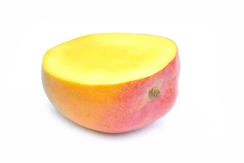 Mango fruit isolated on white background Stock Photos