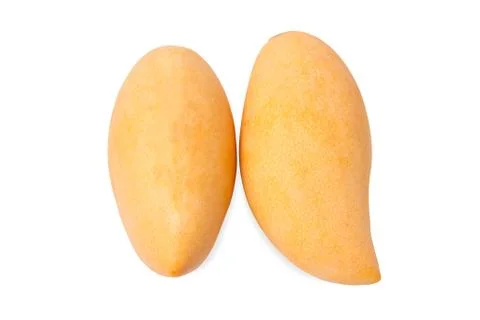 Mango fruit isolated on white background Stock Photos