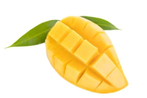 Mango fruit isolated on white background . Foto stock