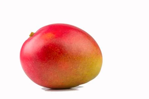 Mango fruit isolated on white background Stock Photos