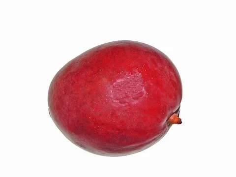 Mango fruit isolated on white background 스톡 사진
