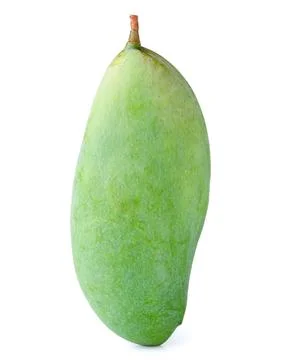 Mango fruit isolated on white background Stock Photos