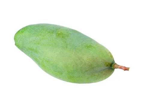 Mango fruit isolated on white background Stock Photos