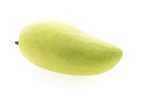 Mango fruit isolated on white background Stock Photos