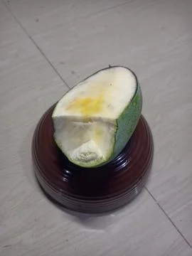 Mango fruit on a plate Stock Photos