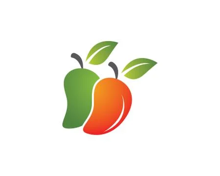 Mango fruit vector icon illustration design Stock Illustration