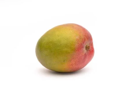 Mango fruit on white background Stock Photos