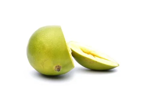 Mango fruit on white background Stock Photos
