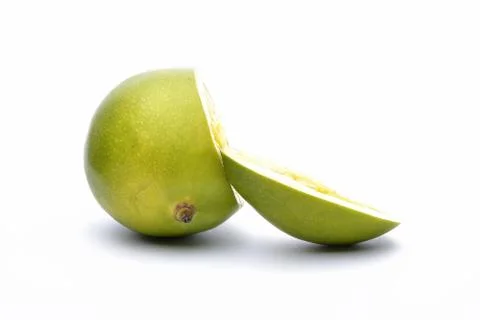 Mango fruit on white background Stock Photos