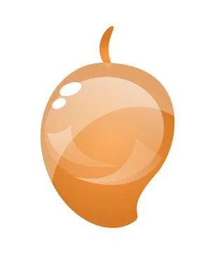 Mango icon Stock Illustration