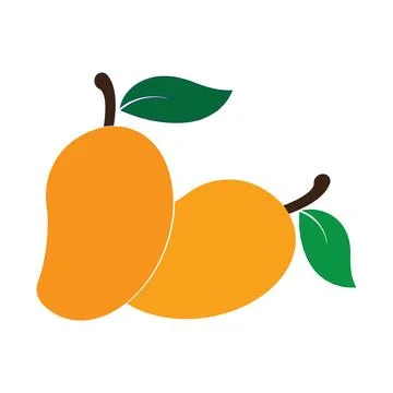 Mango icon Stock Illustration