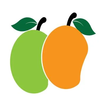 Mango icon Stock Illustration