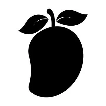Mango icon Stock Illustration