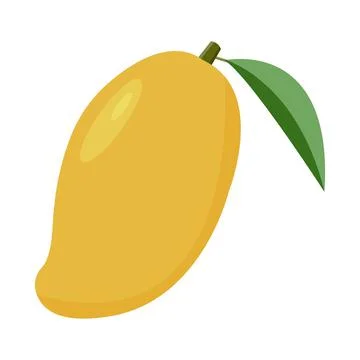 Mango icon vector tropical fruit for graphic design, logo, web site, social m Stock Illustration